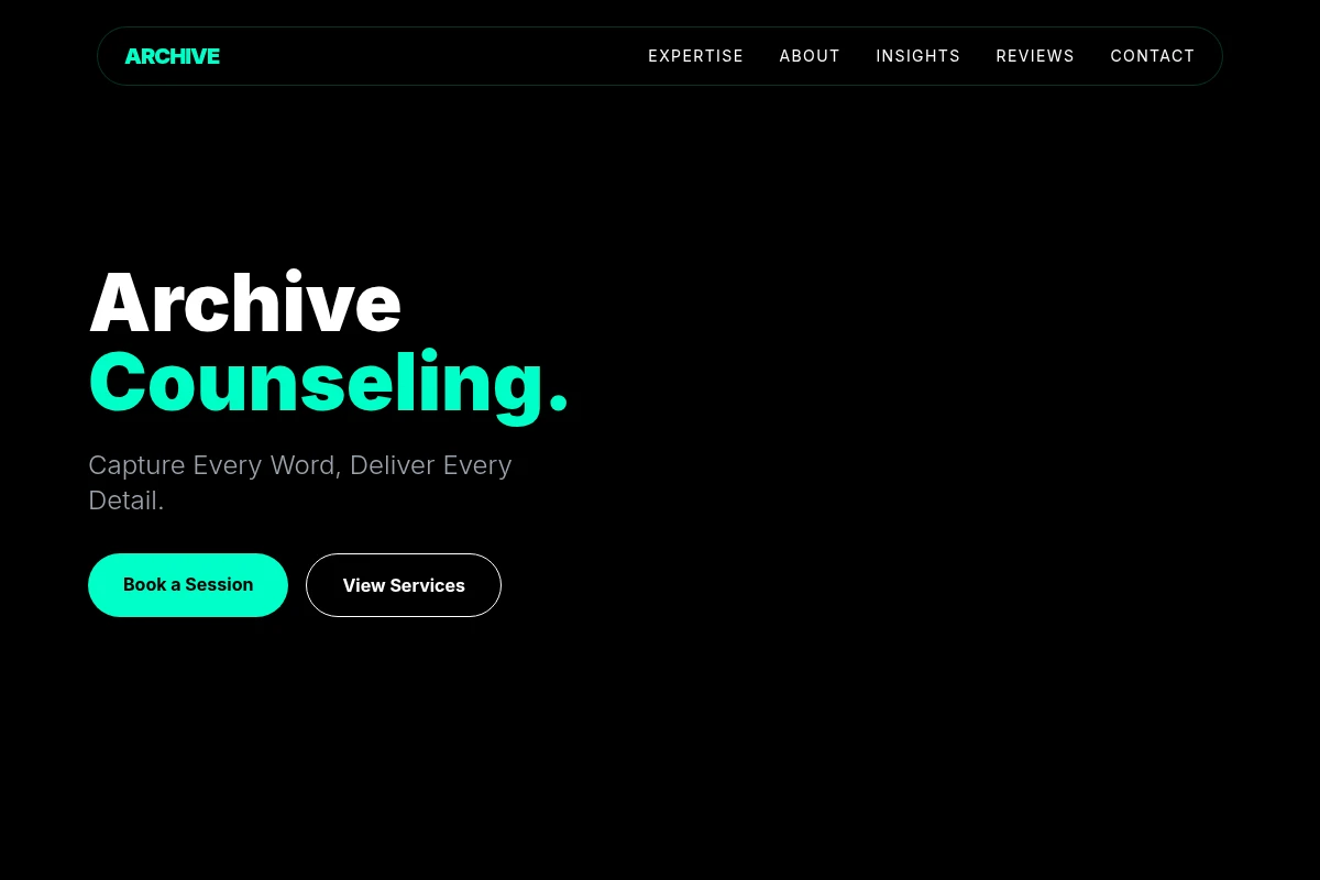 Archive Counseling