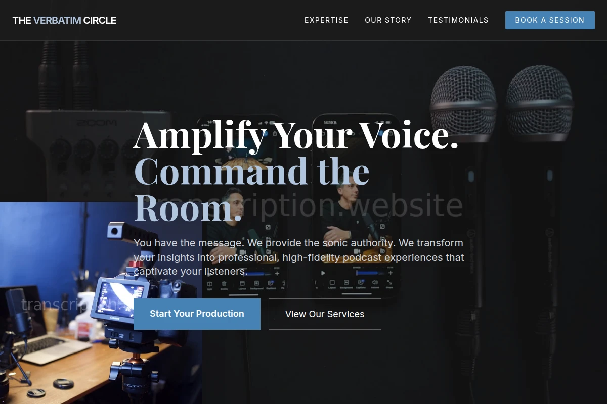 Speaker Podcast Production