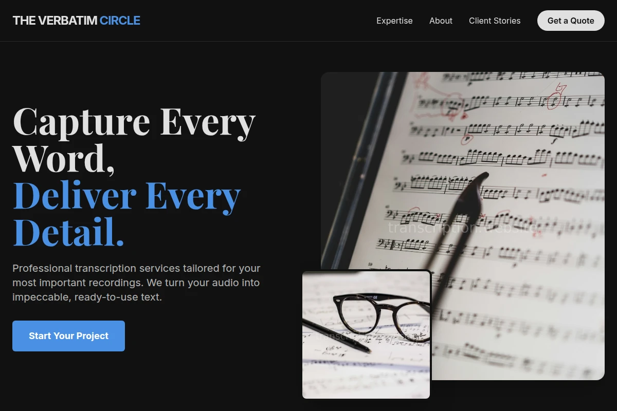 Accuracy Transcription